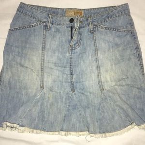 L.E.I denim skirt